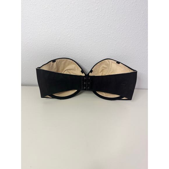 Victoria's Secret 34DD Black strapless Bra - Picture 2 of 6